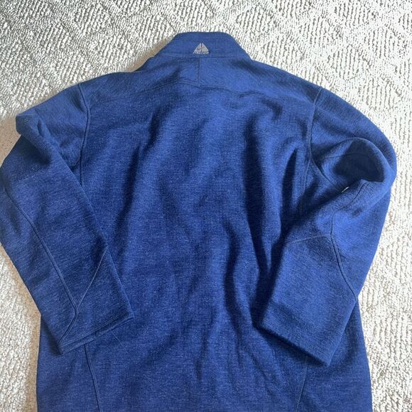 Nike ACG Men's Full-Zip Navy Blie Jacket/sweatshirt Zip Pockets Size XL - Picture 6 of 8